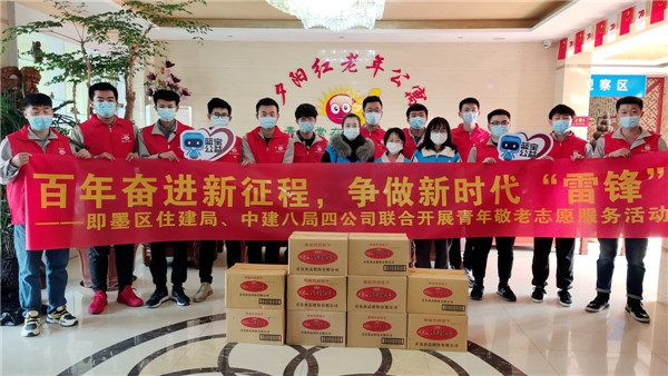 山東即墨：學(xué)雷鋒紀念日，志愿者在行動